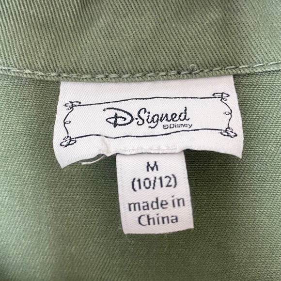 Disney Descendants D-signed utilitarian cargo kids girls size 12 olive green - Picture 11 of 14